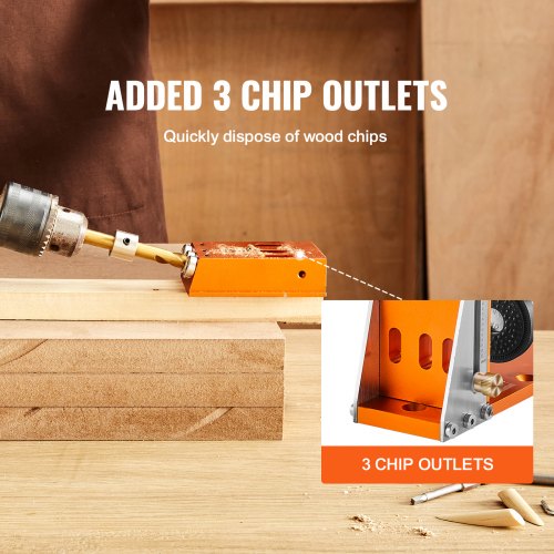 30 Pcs Pocket Hole Jig Kit Adjustable Easy to Use Pocket Hole Jig System