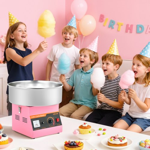 Cotton Candy Machine Commercial 1000W Electric Candy Floss Maker Easy Use