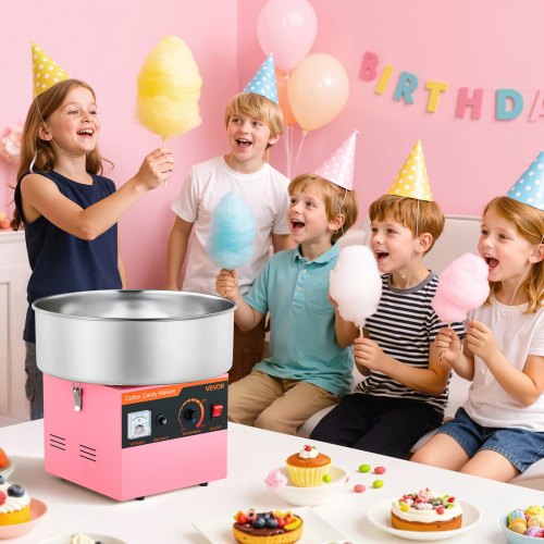 Cotton Candy Machine Commercial 1000W Electric Candy Floss Maker Easy Use 1