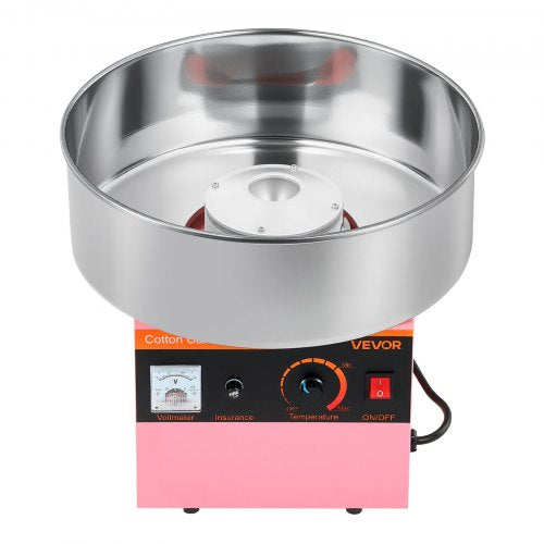 Cotton Candy Machine Commercial 1000W Electric Candy Floss Maker Easy Use 1