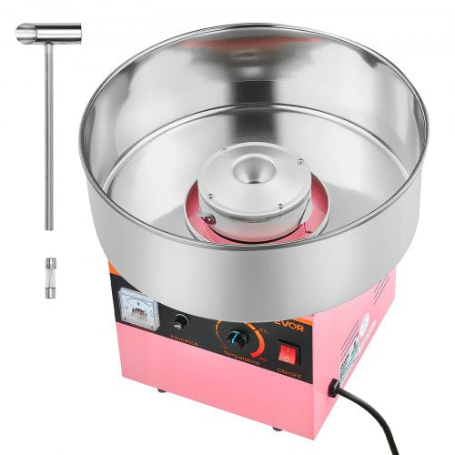 Cotton Candy Machine Commercial 1000W Electric Candy Floss Maker Easy Use 1