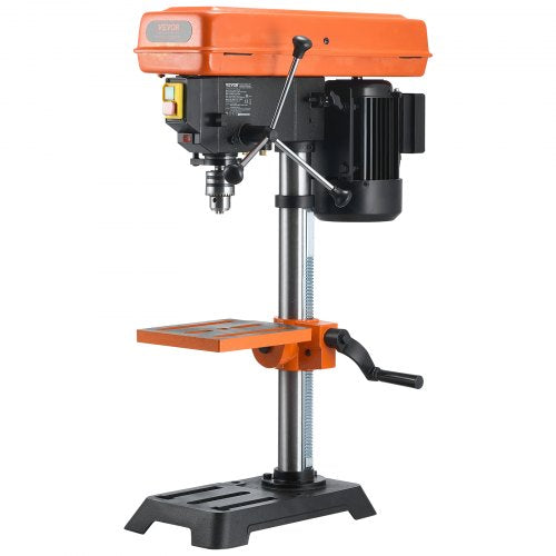 10 in Benchtop Drill Press 62A Induction Motor Tabletop Drilling Machine