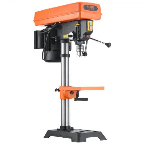 10 in Benchtop Drill Press 62A Induction Motor Tabletop Drilling Machine