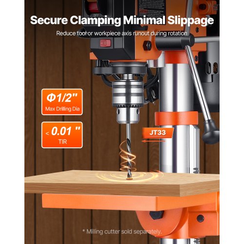 Benchtop Drill Press 3.2 Amp 5Speed Adjustable Drill Press