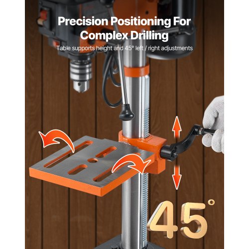 Benchtop Drill Press 3.2 Amp 5Speed Adjustable Drill Press