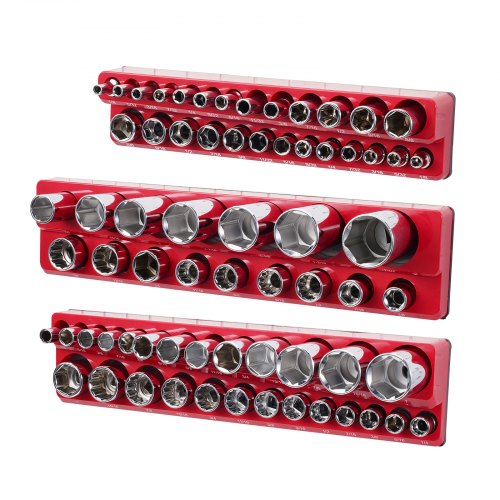Magnetic Socket Organizer Set 3PCS Magnetic Socket Holder 14 38