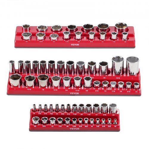 Magnetic Socket Organizer Set 3PCS Magnetic Socket Holder 14 38