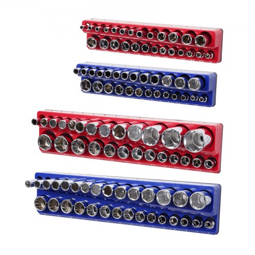 Magnetic Socket Organizer Set 4PCS Magnetic Socket Holder 14 38