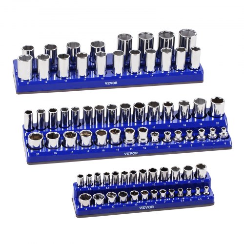 Magnetic Socket Organizer Set 3PCS Magnetic Socket Holder 14 38