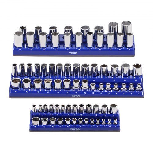 Magnetic Socket Organizer Set 3PCS Magnetic Socket Holder 14 38