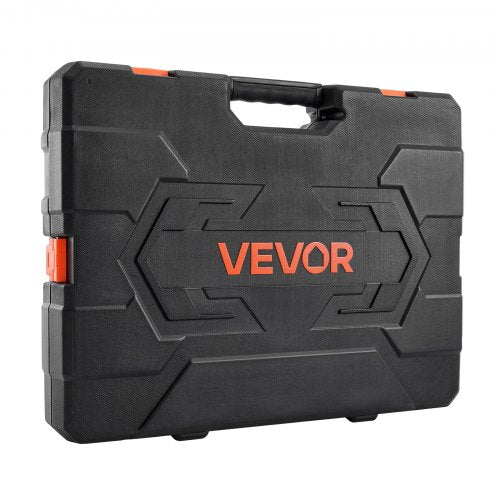 Socket Set 163 Pieces 38 14 12 Inch Drive Tool Sae And Metric Deep Standard
