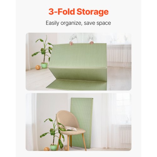 Japanese Tatami Mat King Size Foldable Japanese Tatami Mattress Natural