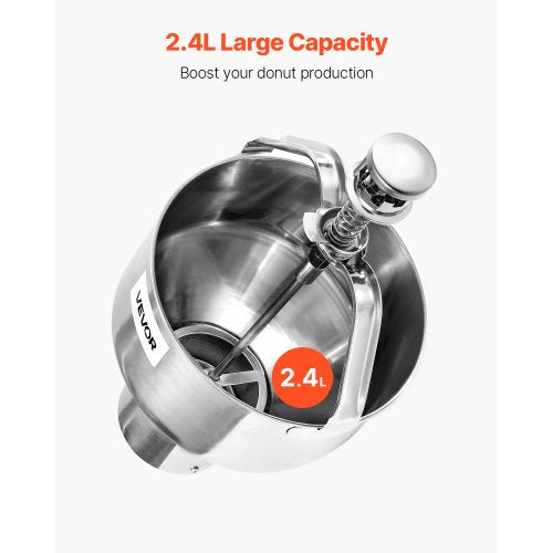 Donut Depositor Large Capacity Manual Donuts Dropper 304 Stainless Steel