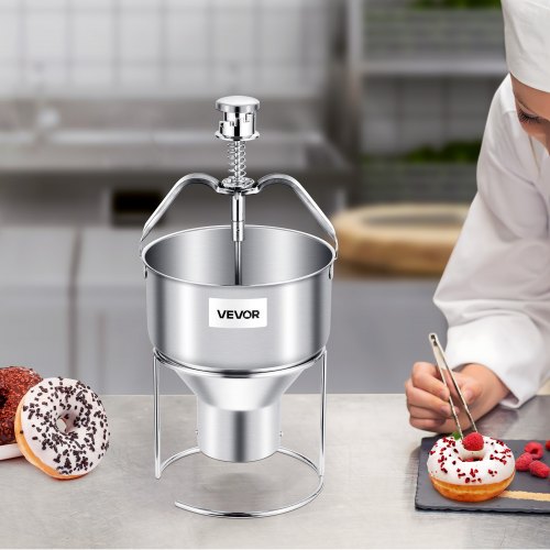 Donut Depositor Large Capacity Manual Donuts Dropper 304 Stainless Steel