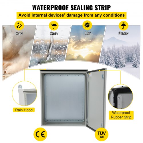 Electrical Enclosure 24 x 24 x 8 NEMA 4 Outdoor Enclosure