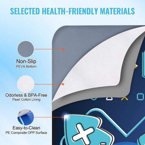 Dance Mat for Kids Dance Pad Toys Two Player Gift for 3 Year Old Girls – 52 L