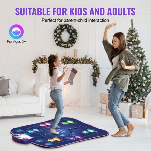 Dance Mat 6Button Dance Mixer Rhythm Step Play Mat Electronic Dance Pad