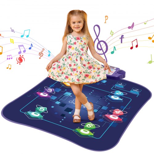 Dance Mat 6Button Dance Mixer Rhythm Step Play Mat Electronic Dance Pad