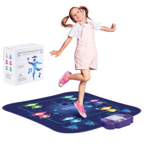 Dance Mat 6Button Dance Mixer Rhythm Step Play Mat Electronic Dance Pad