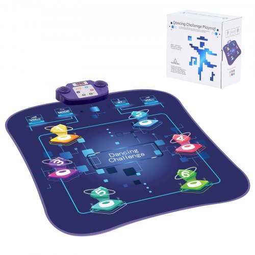 Dance Mat 6Button Dance Mixer Rhythm Step Play Mat Electronic Dance Pad