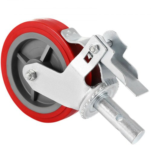 Scaffolding Wheels Set of 4 8 – Scaffolding Casters Heavy Duty 3200 Lbs