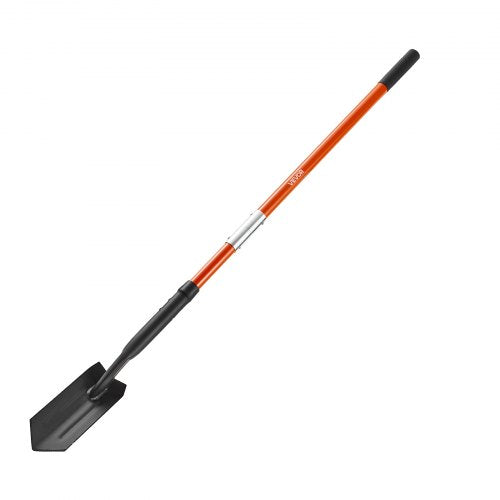 Trench Shovel 4 in Blade HeavyDuty Trenching Shovel Narrow Spade Trench