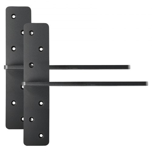 T Shelf Brackets 2 Pcs 200 lbs90 kg Weight Capacity 12x289x12 in 3048x735x3048