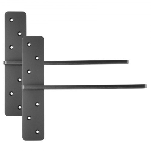 T Shelf Brackets 2 Pcs 200 lbs90 kg Weight Capacity 14x289x12 in 3556x735x3048