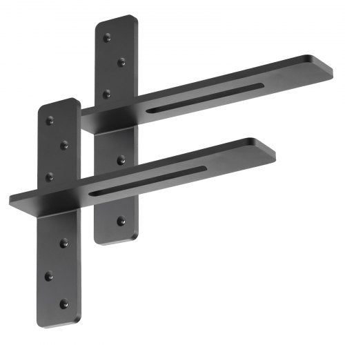 T Shelf Brackets 2 Pcs 200 lbs90 kg Weight Capacity 16x289x12 in 4064x735x3048