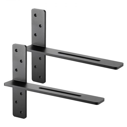 T Shelf Brackets 2 Pcs 200 lbs90 kg Weight Capacity 16x289x12 in 4064x735x3048