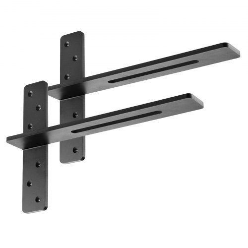 T Shelf Brackets 2 Pcs 200 lbs90 kg Weight Capacity 18x289x12 in 4572x735x3048