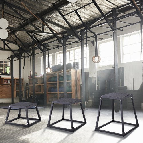 Plyometric Jump Boxes 121824 Inch Plyo Box Platform and Jumping Agility