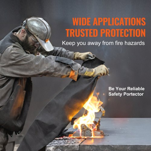 Carbon Felt Welding Blanket 27 x 12 Flame Retardant Welding Blankets