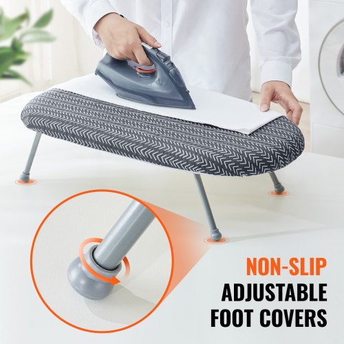 Tabletop Ironing Board 234 x 144 Small Iron Board with Heat Resistant