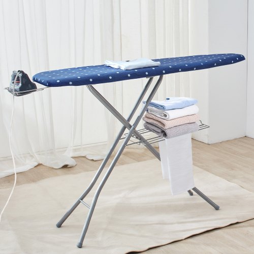 Ironing Board with Bottom Storage Tray Thickened 4 Layers Iron Board