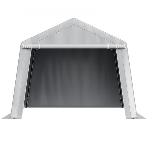 Outdoor Storage Shed 10 x 10 ft Portable Storage Tent with Rollup Door