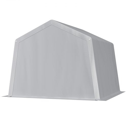 Outdoor Storage Shed 10 x 10 ft Portable Storage Tent with Rollup Door