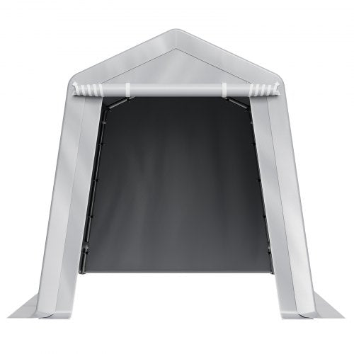 Outdoor Storage Shed 7 x 12 ft Portable Storage Tent with Rollup Door