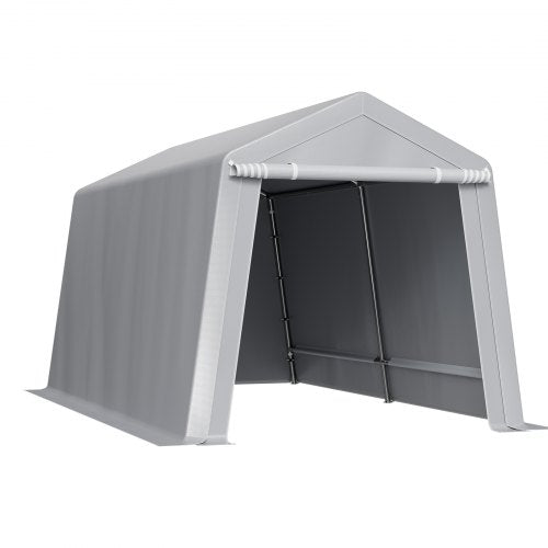 Outdoor Storage Shed 8 x 14 ft Portable Storage Tent with Rollup Door