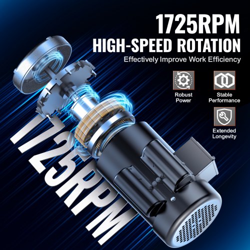 2HP Electric Motor 1725 rpm AC 115V230V 1435T Frame Air Compressor