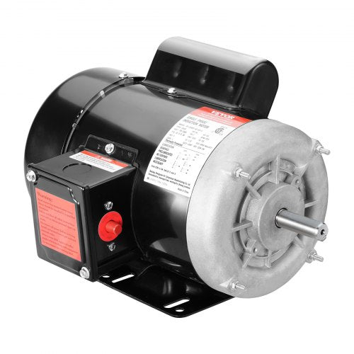 075HP Electric Motor 1725 rpm AC 115V230V 56 Frame Air Compressor Motor