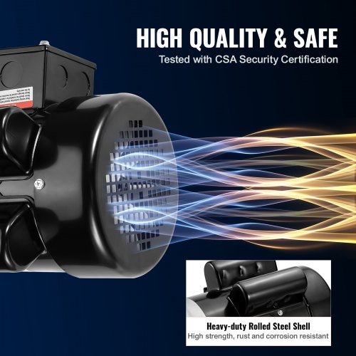 15HP Electric Motor 3450 rpm AC 115V230V 56 Frame Air Compressor Motor