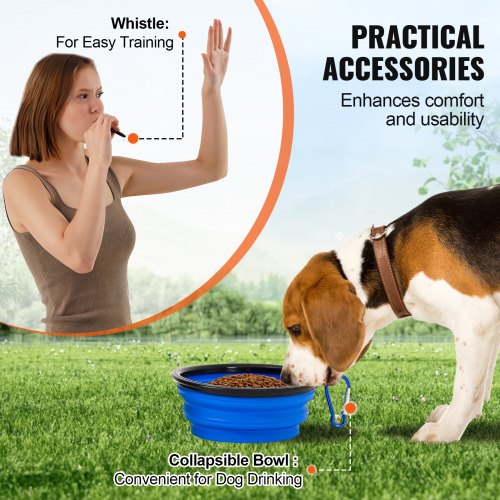 Dog Agility Training Equipment 4 PCS Set with Adjustable High Hurdles6