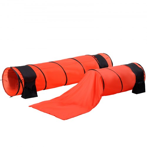 Dog Agility Training Equipment 7 PCS Set Upgrade w Adjustable High
