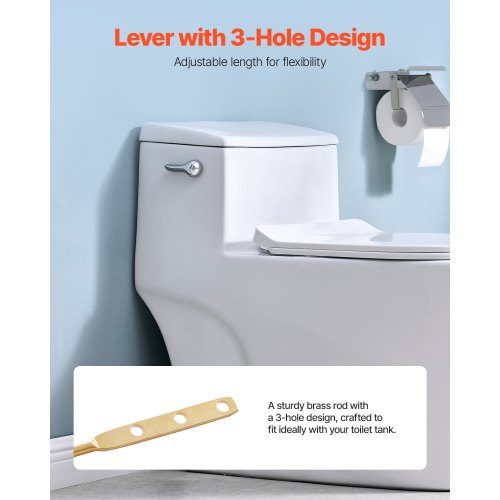 Toilet Handle Replacement Kit Side Mount Universal Toilet Handle Toilet
