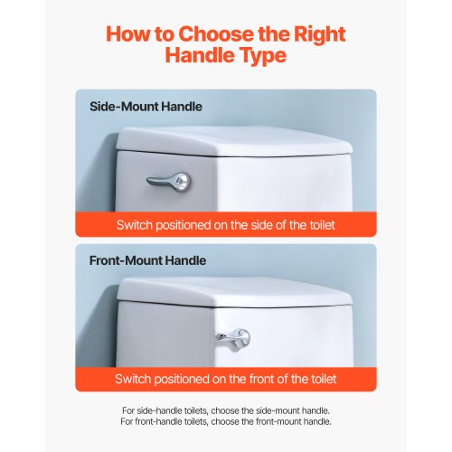 Toilet Handle Replacement Kit Side Mount Universal Toilet Handle Toilet