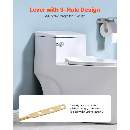 Toilet Handle Replacement Kit Front Mount Universal Toilet Handle Toilet