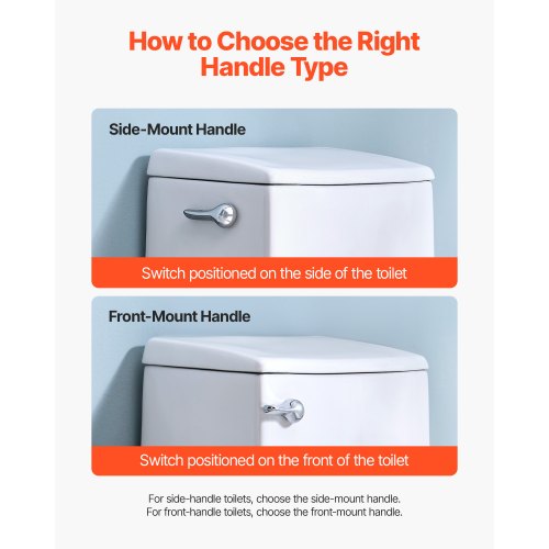 Toilet Handle Replacement Kit Front Mount Universal Toilet Handle Toilet