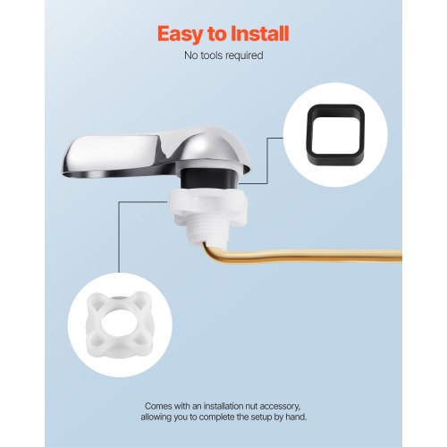 Toilet Handle Replacement Kit Front Mount Universal Toilet Handle Toilet