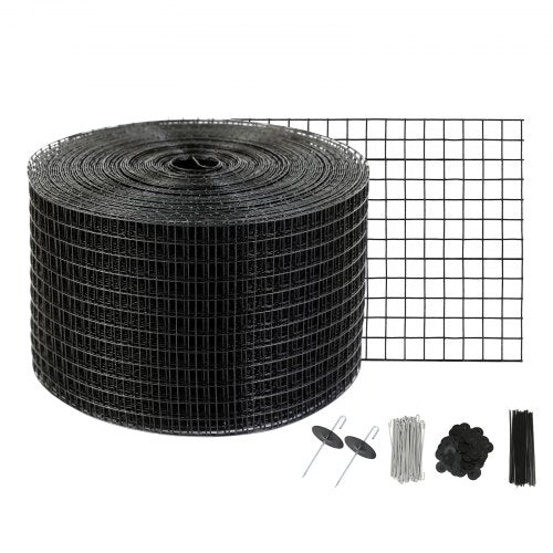 8 inch x 100ft Solar Panel Bird Guard Critter Guard Roll Kit with 100pcs